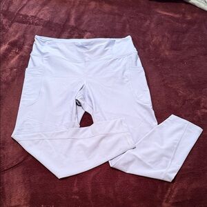 Old Navy Light Lavender Kids Leggings with Side Pockets